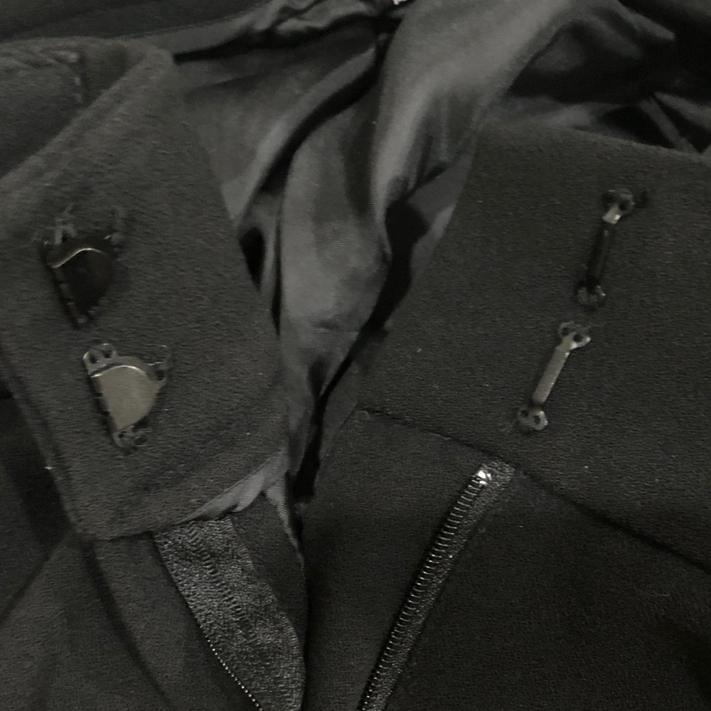 Black Women's Dress Pants - Slight Flare Leg - Picture 10 of 11